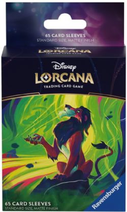 DISNEY LORCANA - PROTÈGE-CARTES (CARD SLEEVE) SCAR